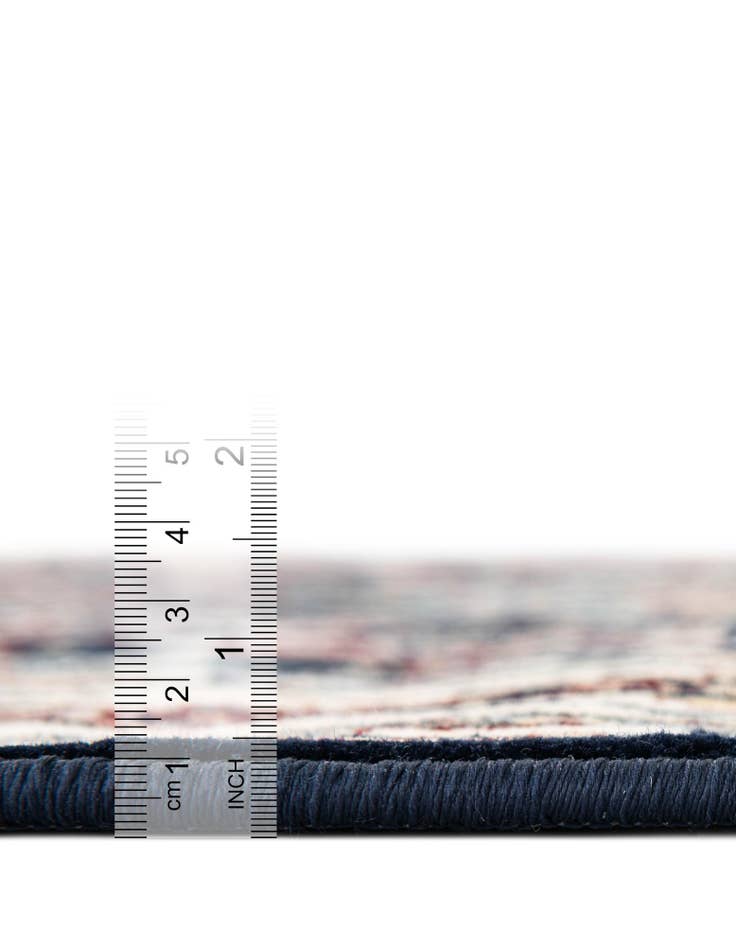 Detail image of 2' x 3' Nain Design Oval Rug