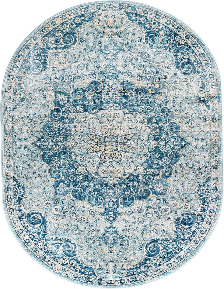 Detail image of 4' x 6' Newport Oval Rug