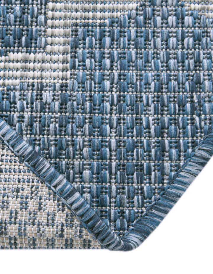 3' x 5' 3 Easy-Clean Lattice Indoor / Outdoor Oval Rug