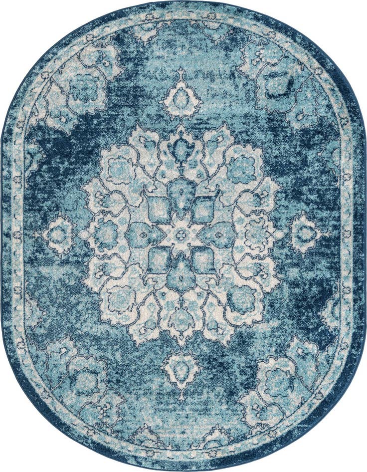 Detail image of 5' x 8' Parker Oval Rug