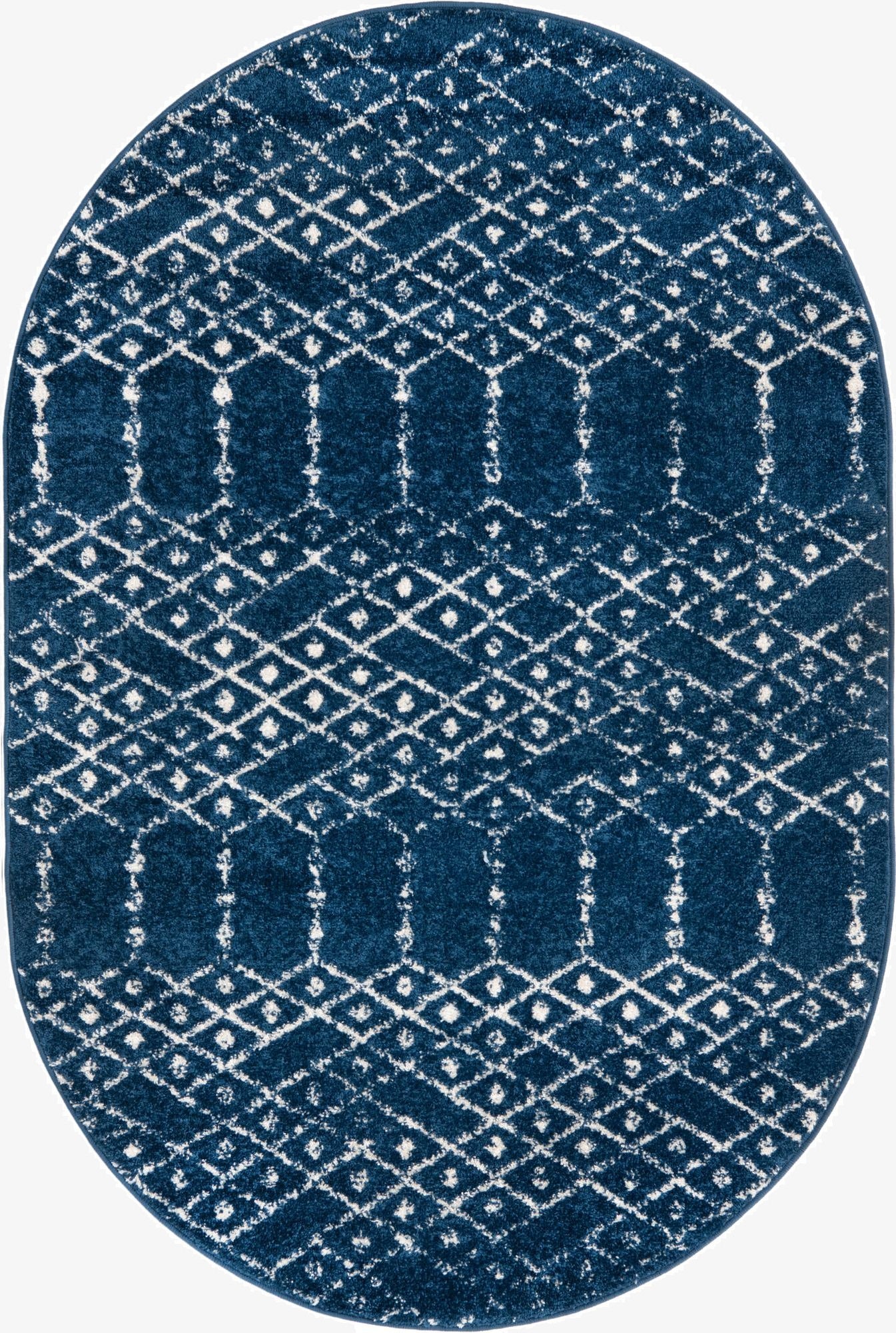 4' x 6' Paxon Trellis Oval Rug