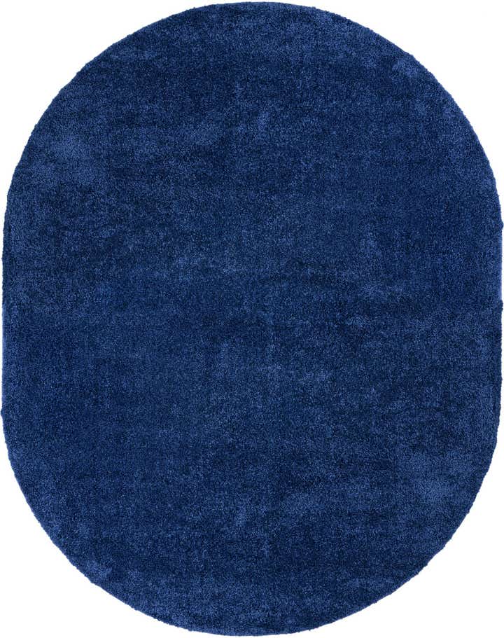 240cm x 305cm Frieze uni Tapis Ovale