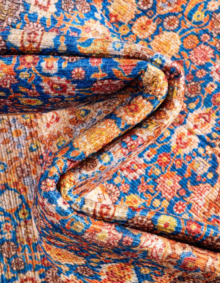 Detail image of 5' x 8' Washable Timeless Oval Rug