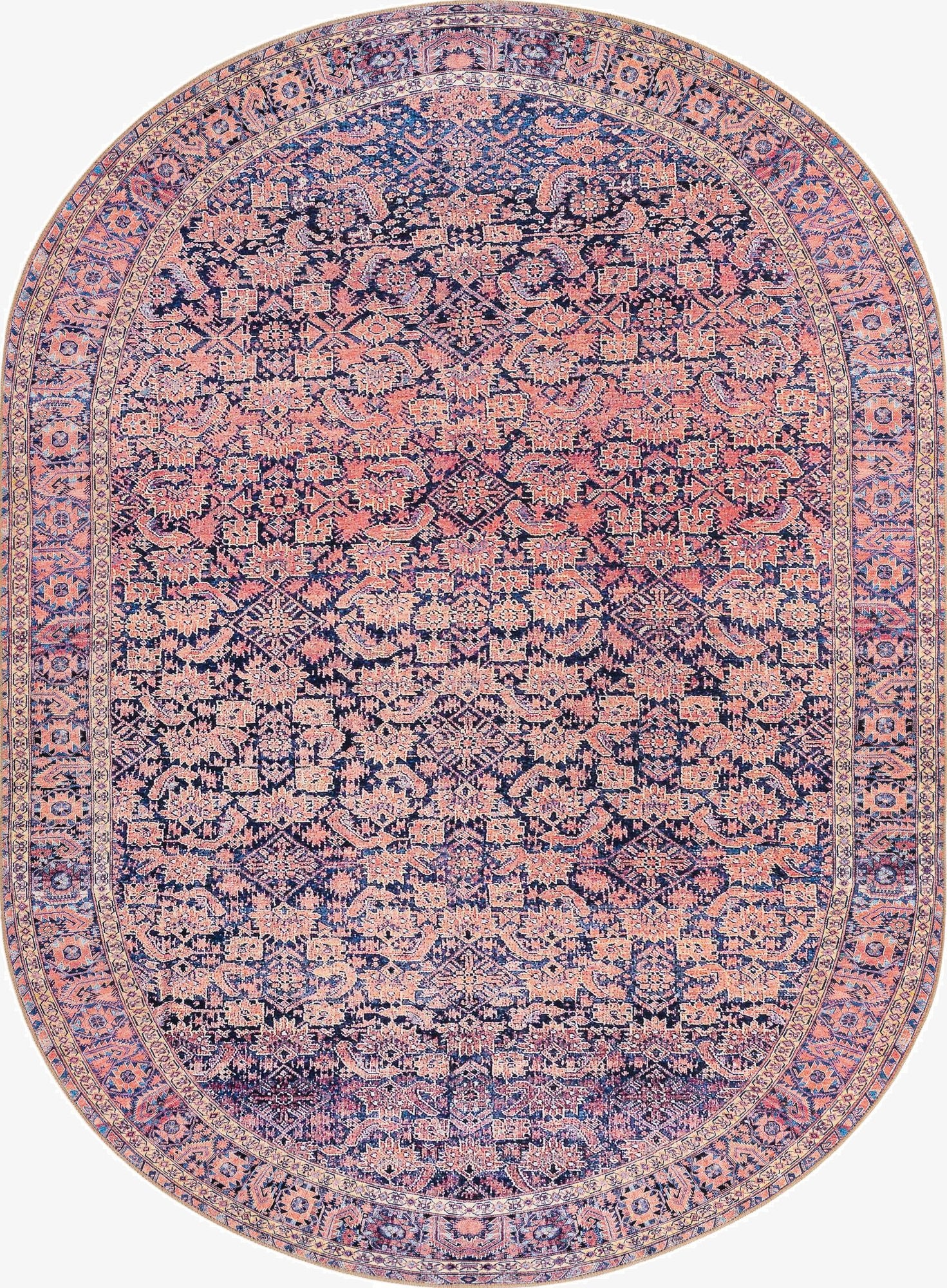 7' 6 x 10' 6 Timeless Oval Rug