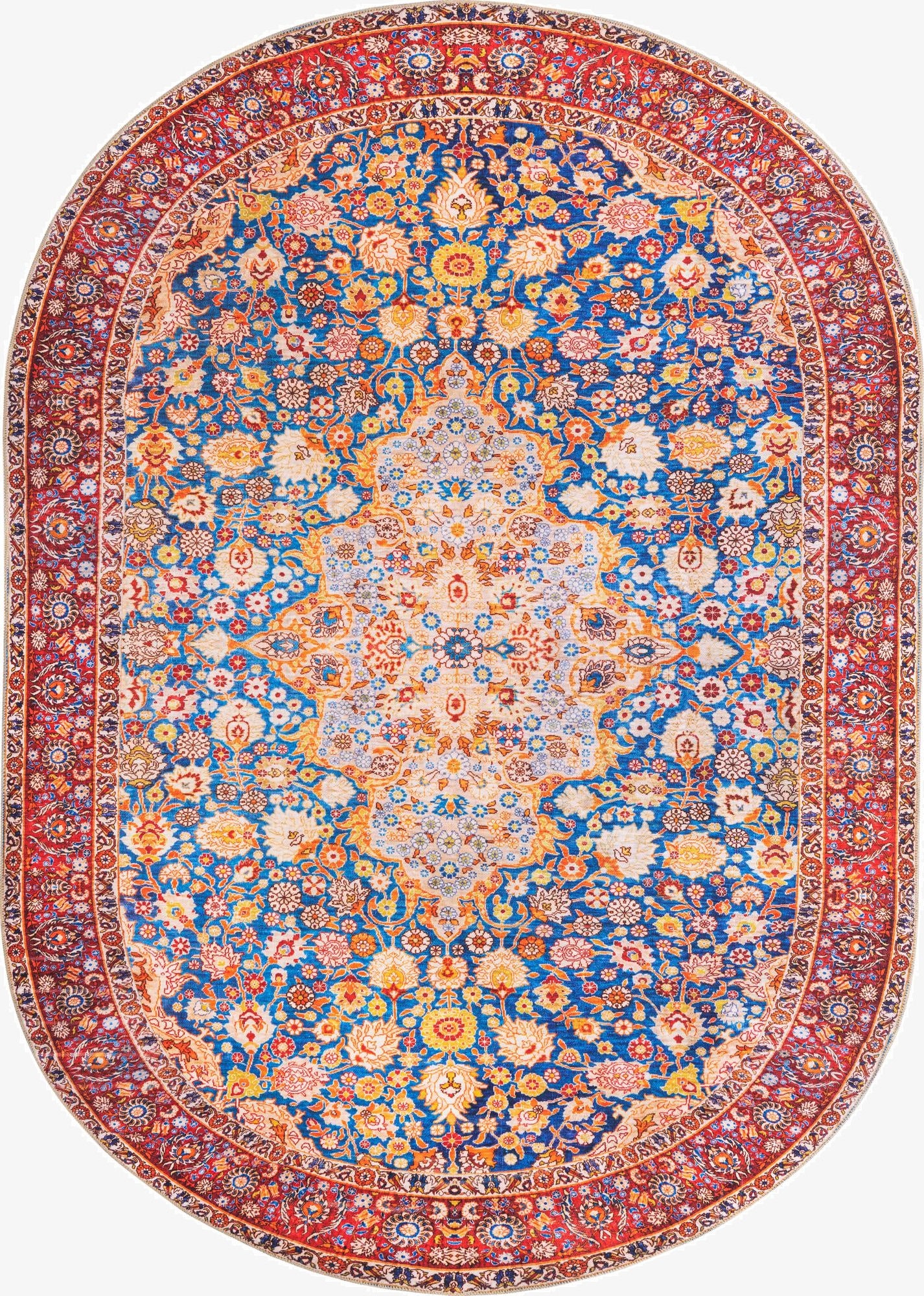 7' 6 x 10' 6 Timeless Oval Rug