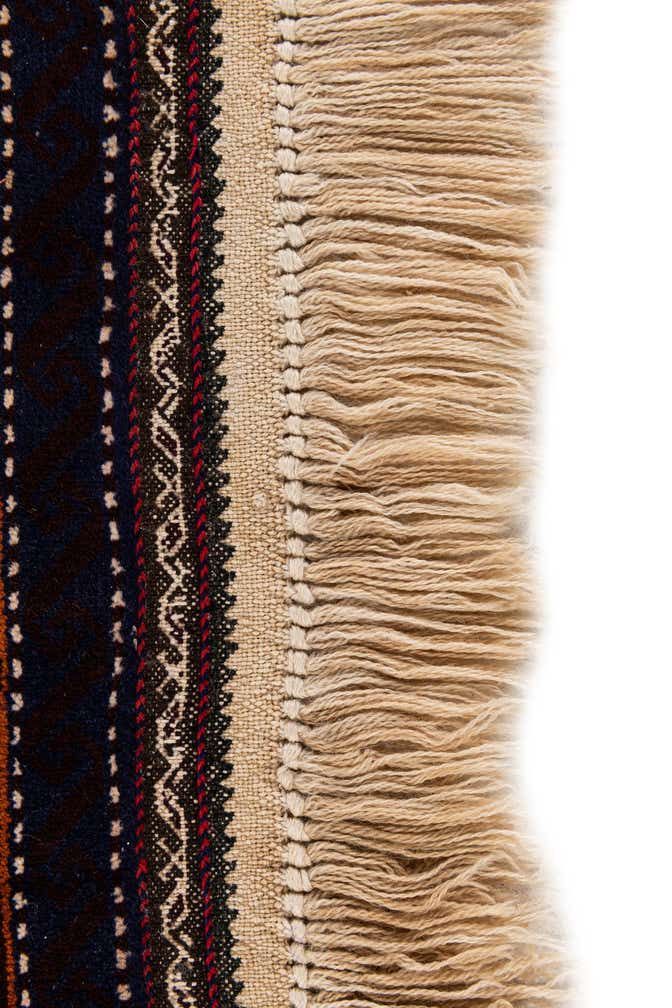 3' x 4' 9 Hand Knotted Afghan Ersari Wool Rug