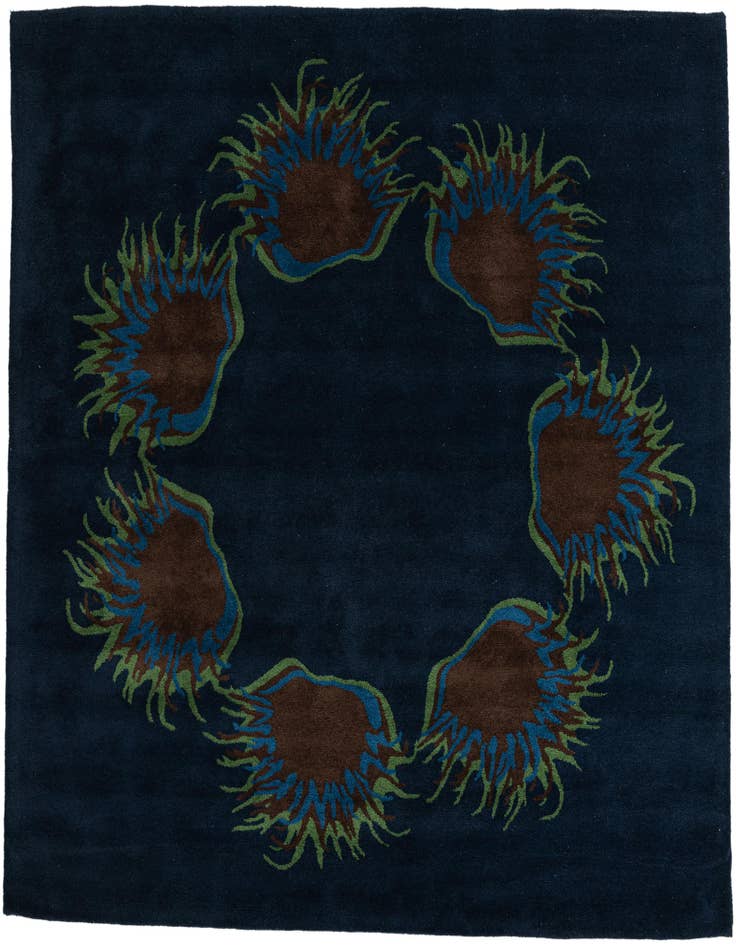 Detail image of 7' 5 x 7' 6 Agra Rug