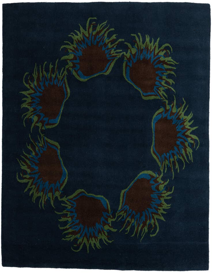 Detail image of 7' 5 x 7' 6 Agra Rug
