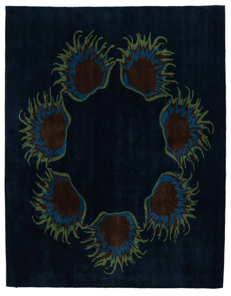 Detail image of 7' 5 x 7' 6 Agra Rug