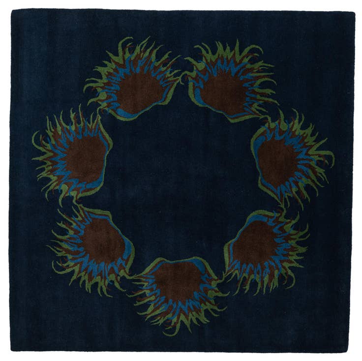 Detail image of 7' 5 x 7' 6 Agra Rug
