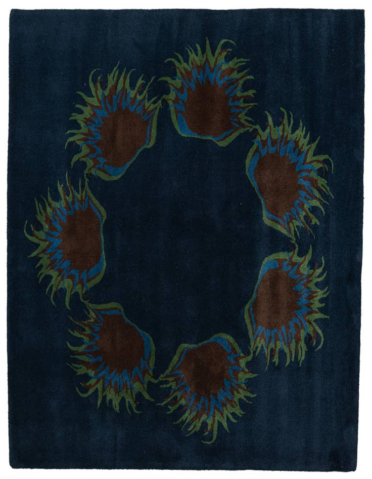 Detail image of 7' 5 x 7' 6 Agra Rug
