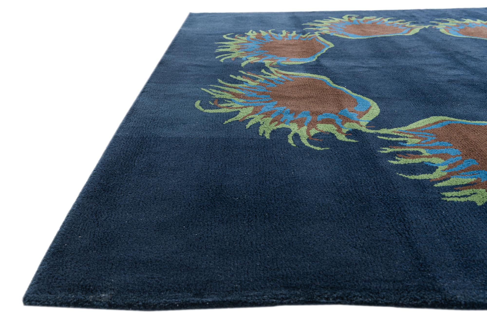 7' 5 x 7' 6 Agra Rug