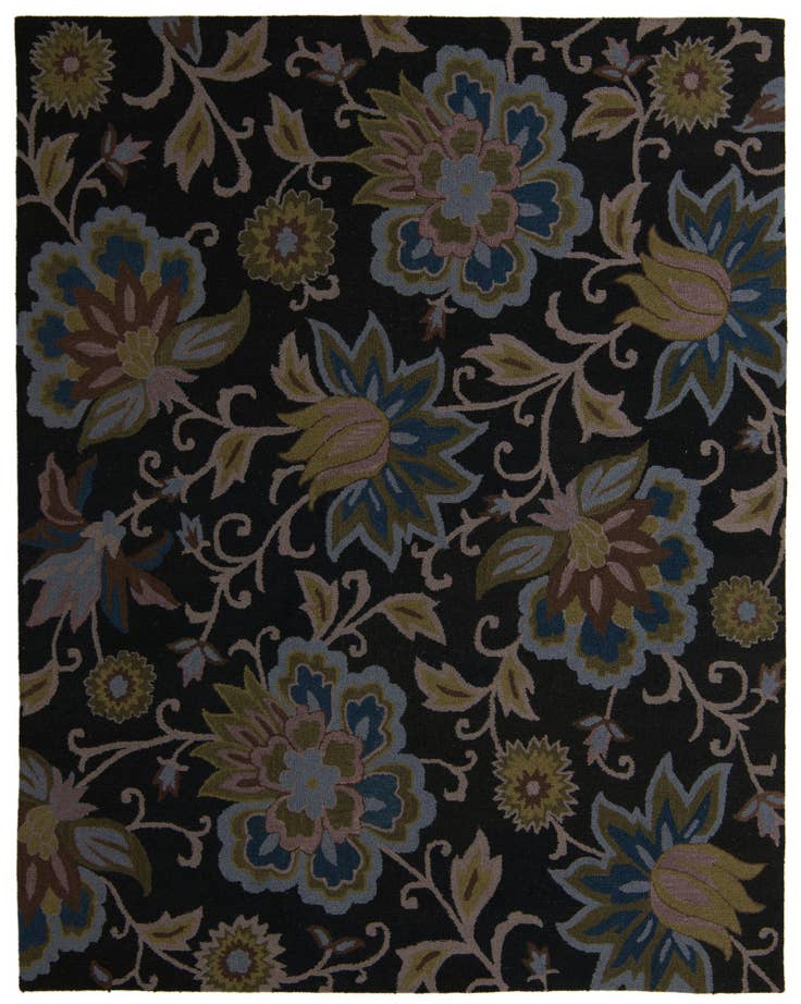 Detail image of 8' x 10' Agra Rug