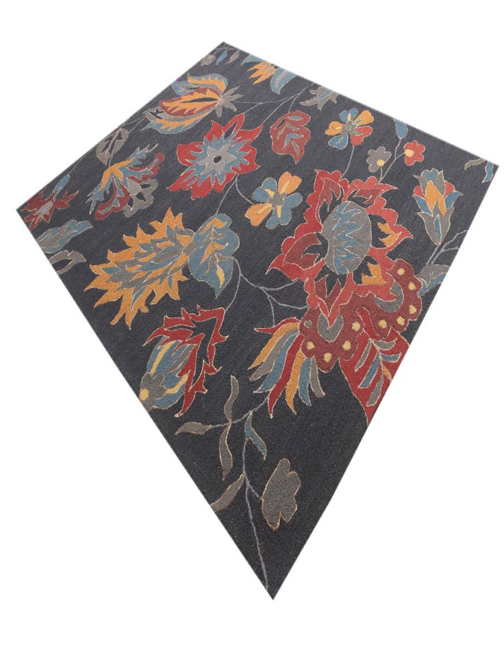 Detail image of 8' x 10' Agra Wool Rug