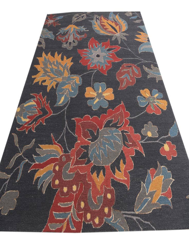 Detail image of 8' x 10' Agra Wool Rug