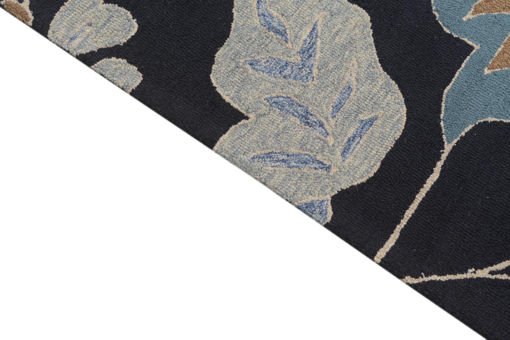 5' 1 x 8' Agra Wool Rug