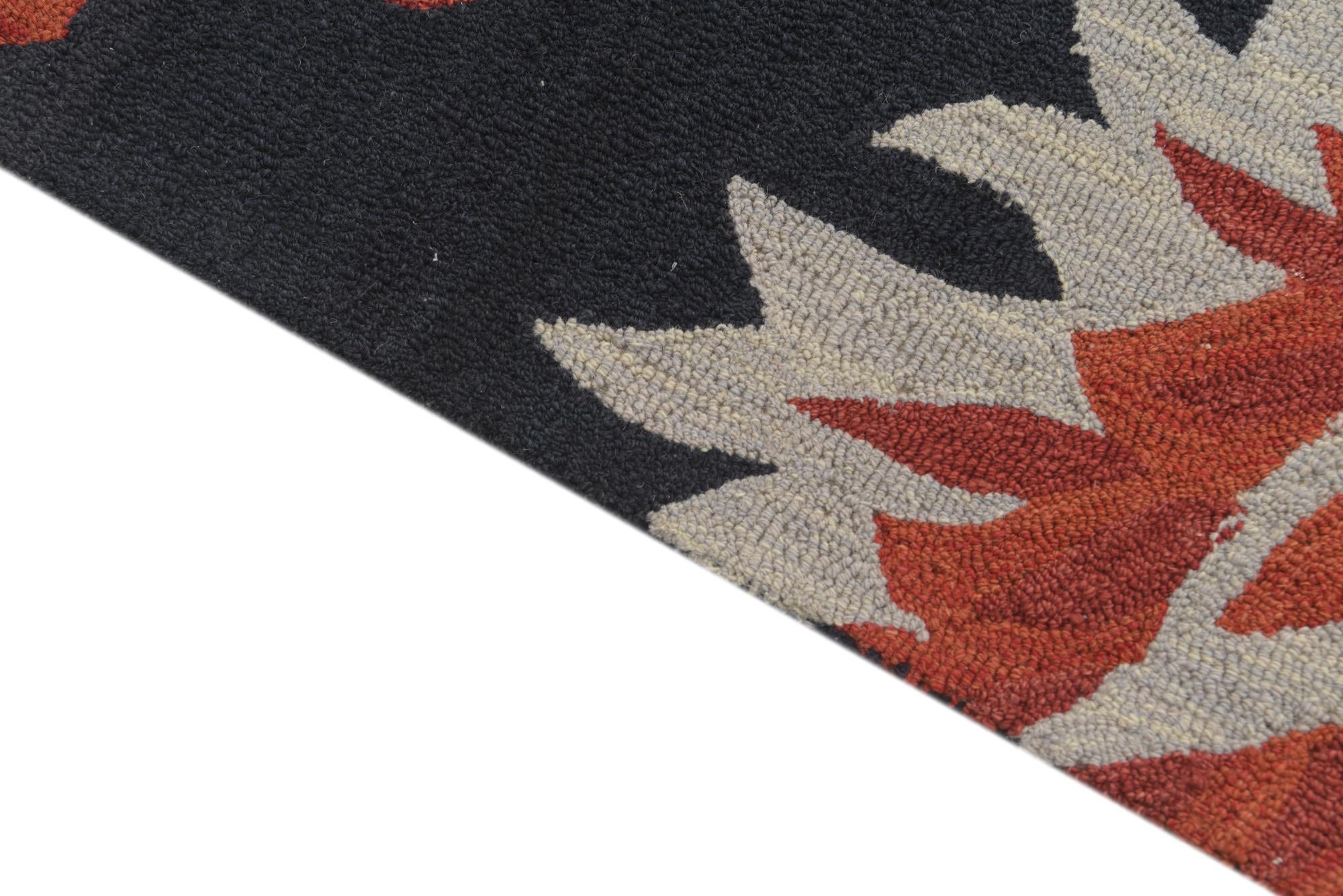5' 1 x 8' Agra Wool Rug