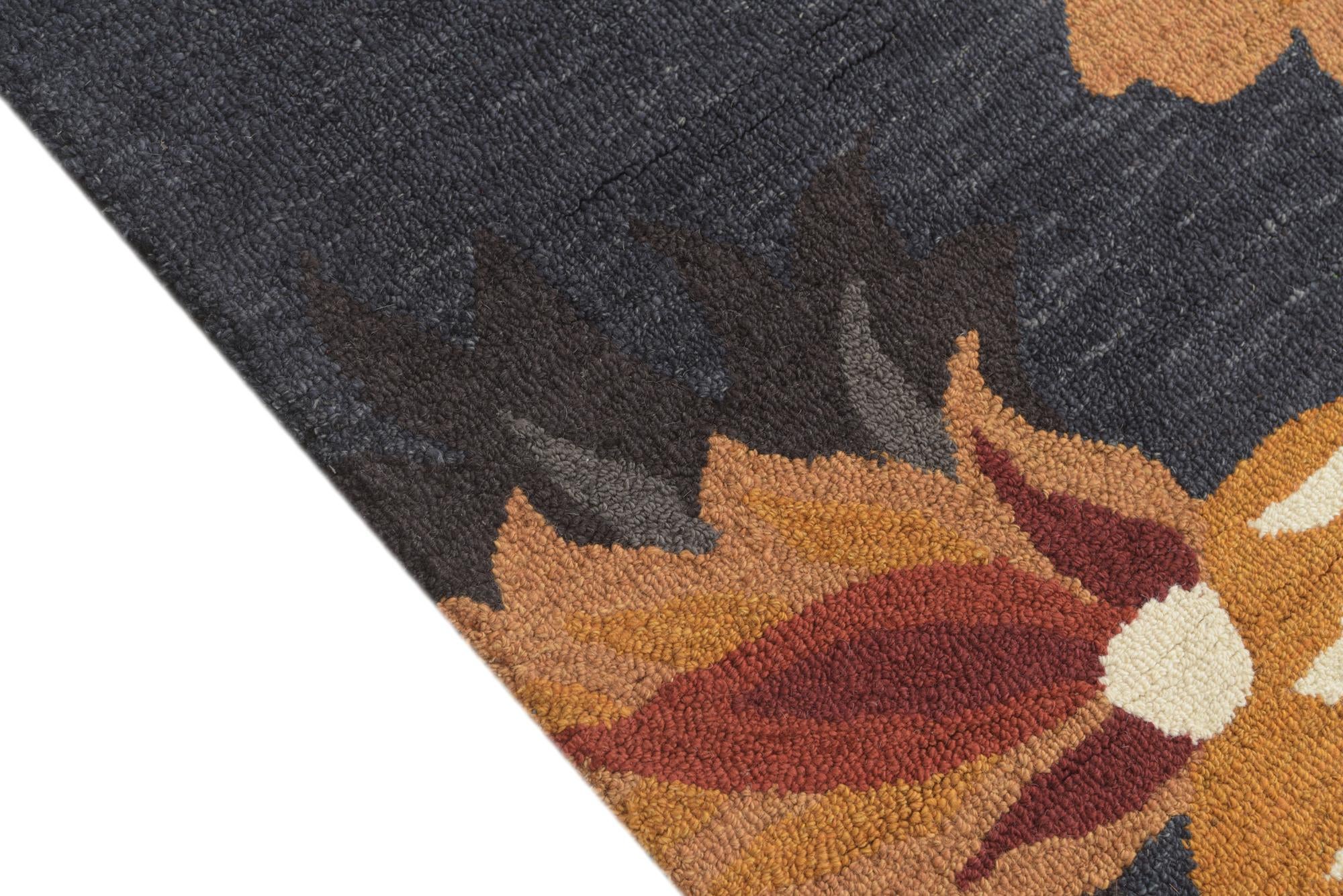 5' x 8' Agra Wool Rug