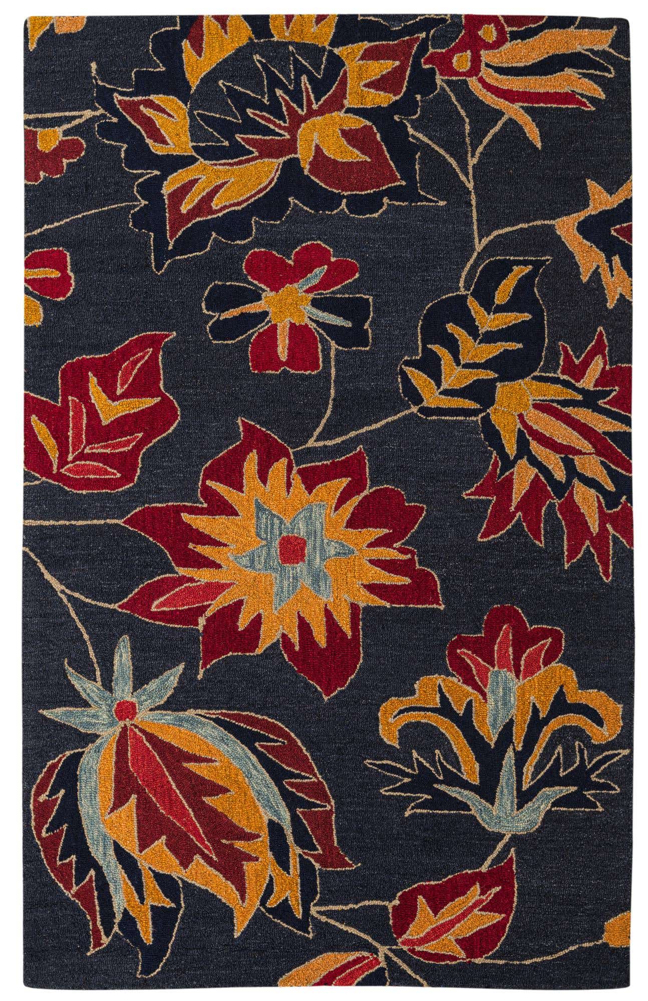5' x 8' Agra Wool Rug