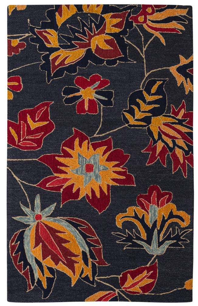 5' x 8' Agra Wool Rug