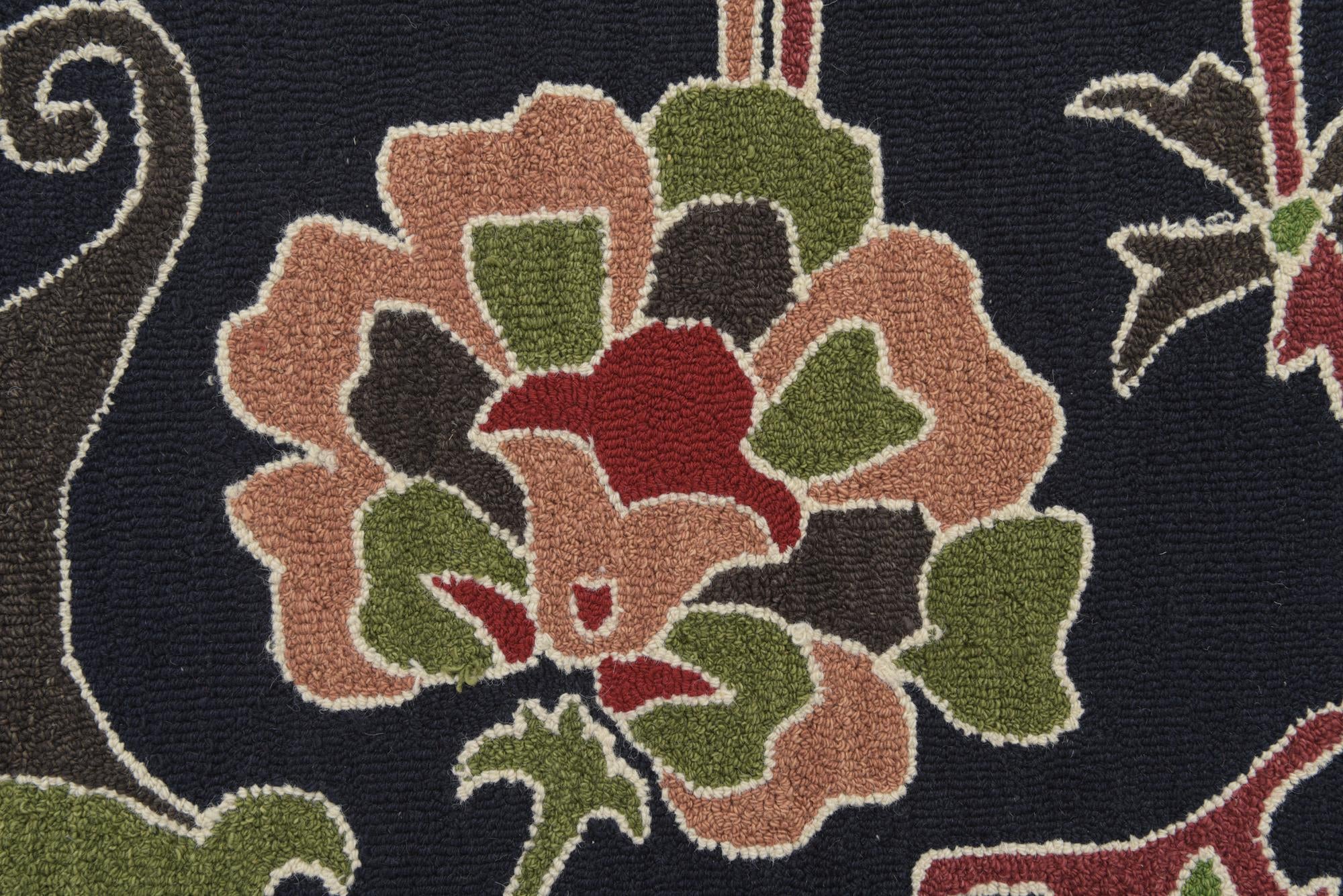5' 1 x 8' Agra Wool Rug