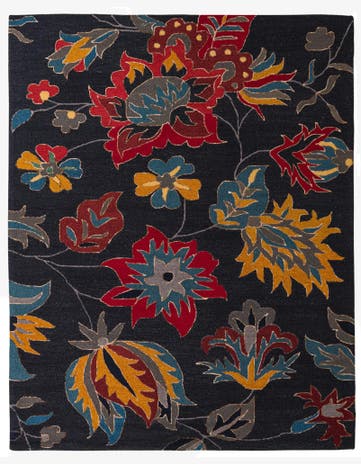 8' x 10' Agra Wool Rug