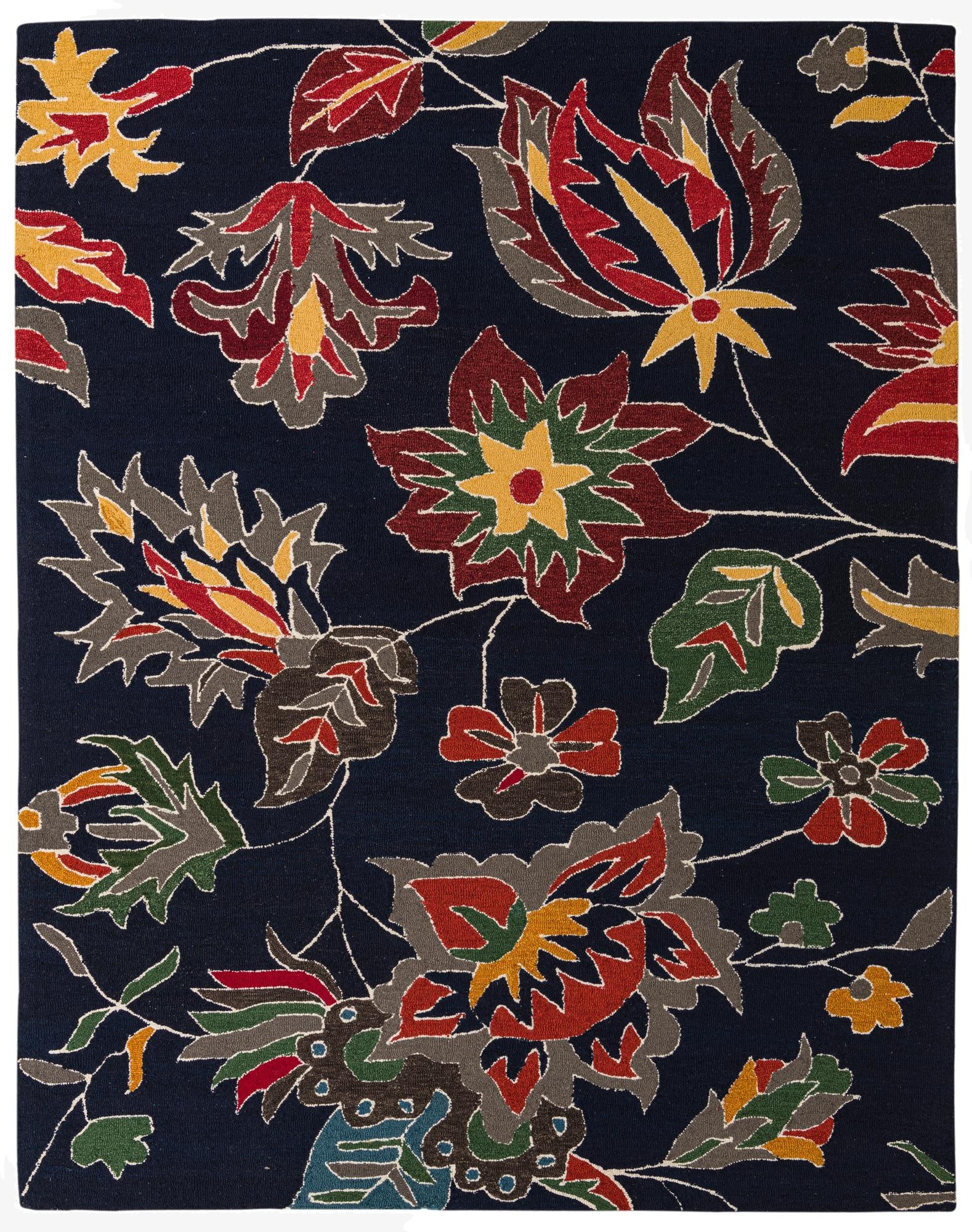 8' x 10' Agra Wool Rug