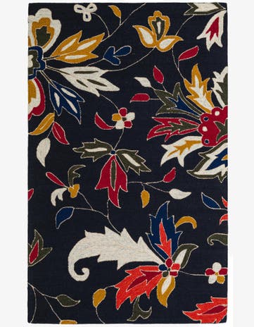 5' x 8' Agra Wool Rug