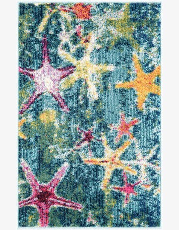 2' x 3' 1 Washable Amalfi Rug