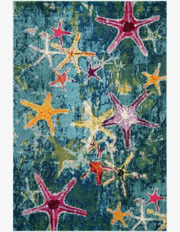 Navy Blue Washable Amalfi Rug