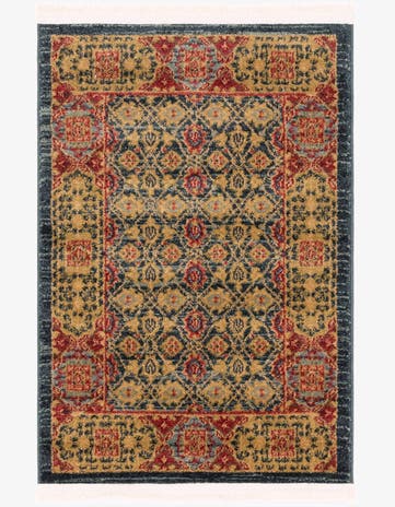 Navy Blue Amina Rug