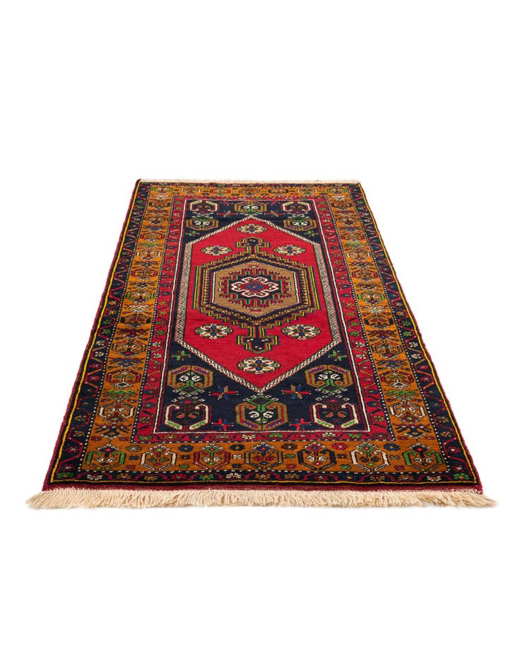 Detail image of 3' 6 x 6' 6 Hand Knotted Anatolian Oriental Wool Rug
