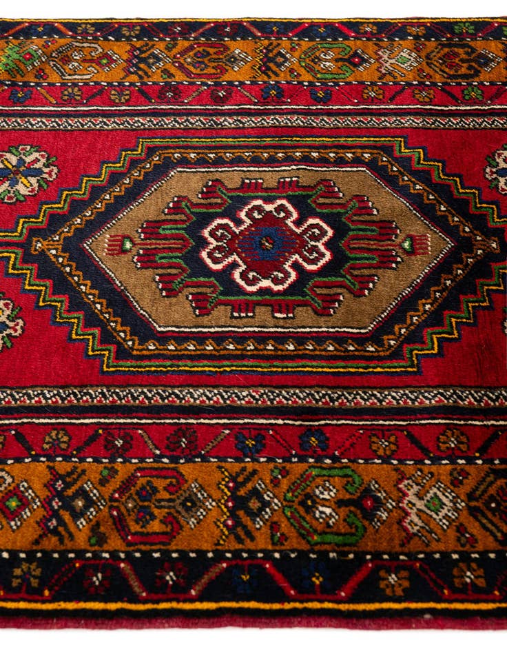 Detail image of 3' 6 x 6' 6 Hand Knotted Anatolian Oriental Wool Rug