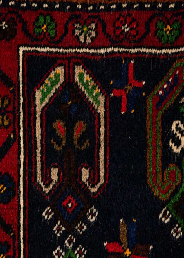 3' 6 x 6' 6 Hand Knotted Anatolian Oriental Wool Rug