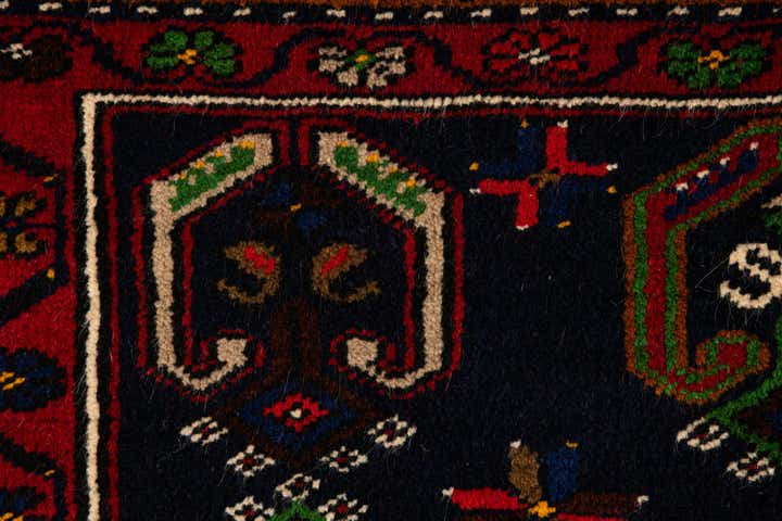 3' 6 x 6' 6 Hand Knotted Anatolian Oriental Wool Rug