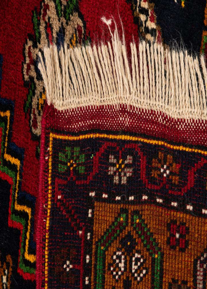 3' 6 x 6' 6 Hand Knotted Anatolian Oriental Wool Rug