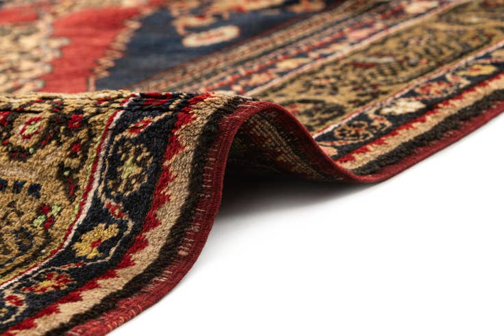 Detail image of 4' 1 x 6' 8 Hand Knotted Anatolian Wool Rug