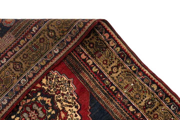 4' 1 x 6' 8 Hand Knotted Anatolian Wool Rug