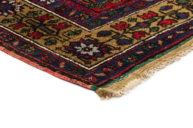 Detail image of 4' 2 x 6' Hand Knotted Anatolian Wool Rug