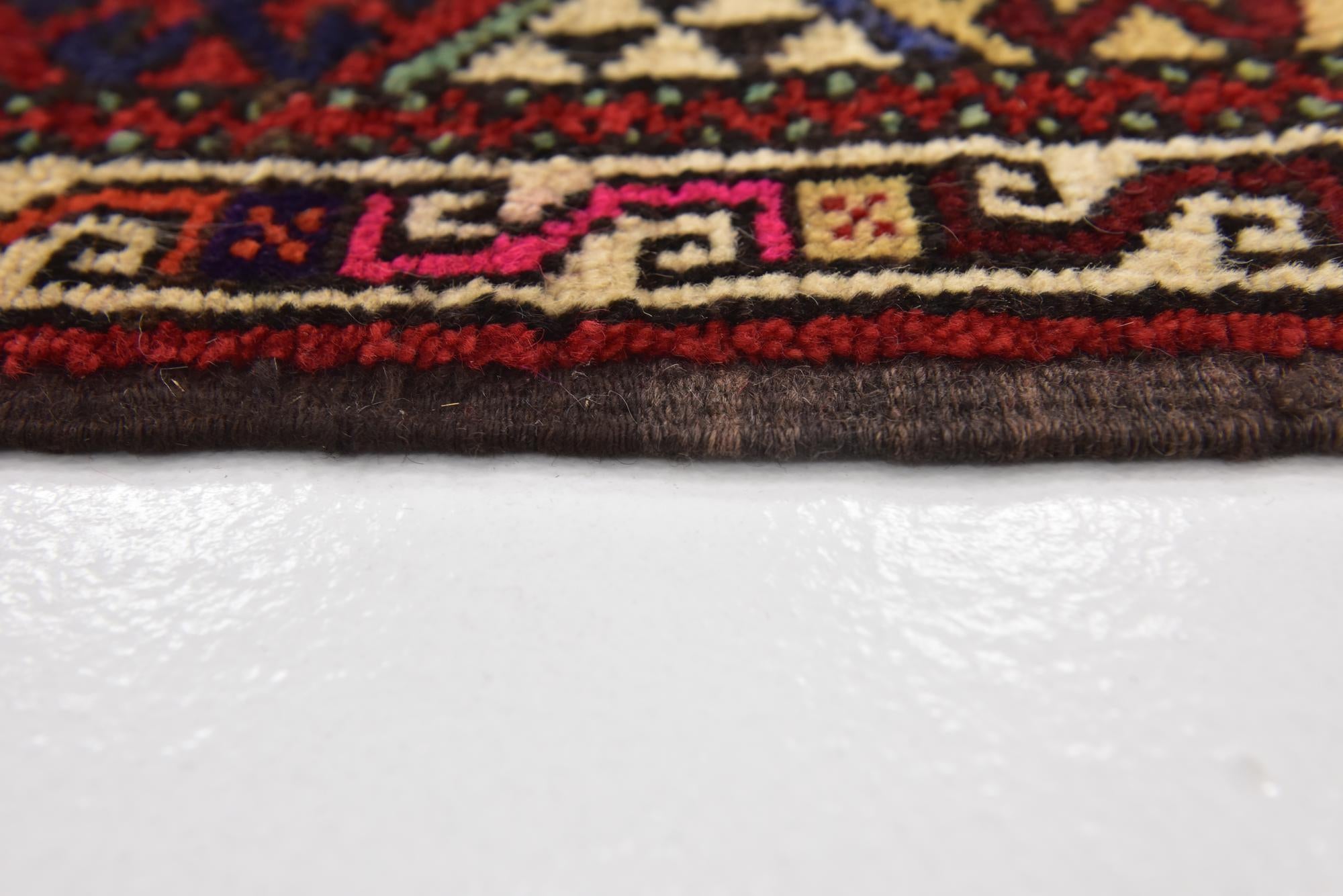 4' 3 x 5' 6 Hand Knotted Anatolian Wool Rug