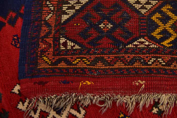 4' 6 x 5' 10 Hand Knotted Anatolian Wool Rug