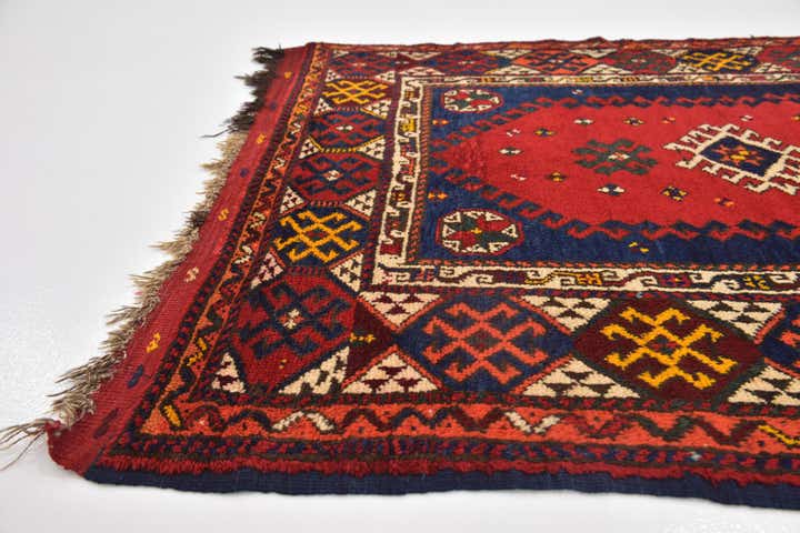 4' 6 x 5' 10 Hand Knotted Anatolian Wool Rug