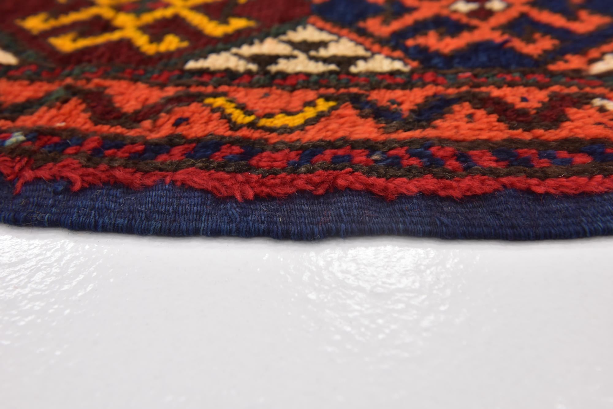 4' 6 x 5' 10 Hand Knotted Anatolian Wool Rug