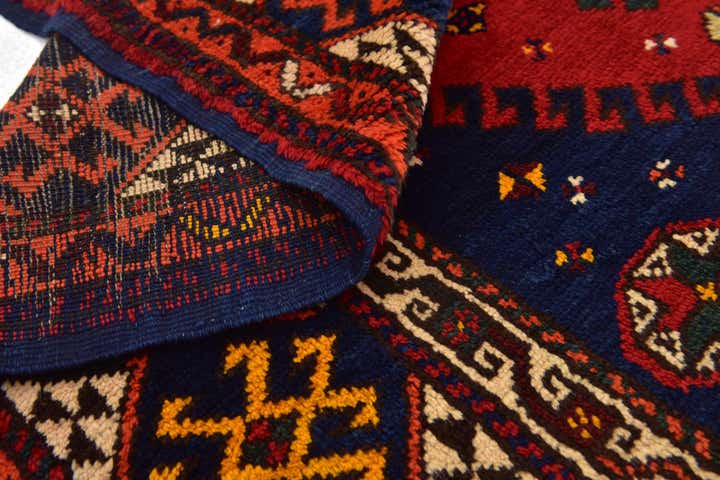 4' 6 x 5' 10 Hand Knotted Anatolian Wool Rug