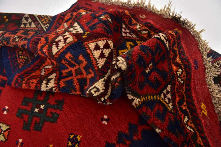 4' 6 x 5' 10 Hand Knotted Anatolian Wool Rug