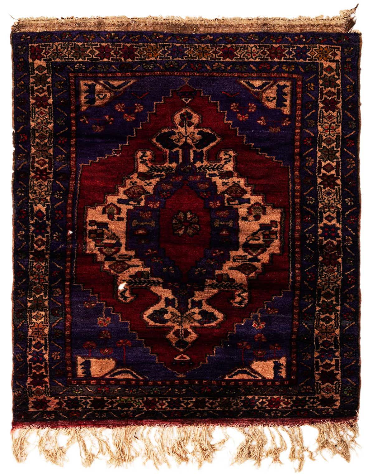 3' 6 x 5' 4 Hand Knotted Anatolian Wool Rug