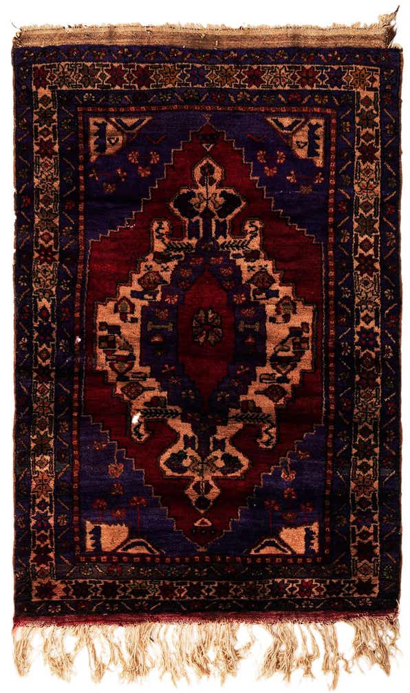 3' 6 x 5' 4 Hand Knotted Anatolian Wool Rug