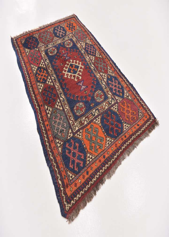 3' 9 x 5' 4 Hand Knotted Anatolian Wool Rug