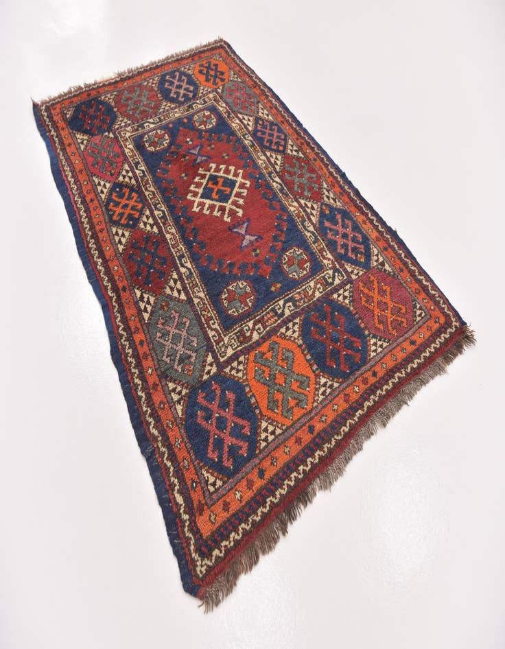 Detail image of 3' 9 x 5' 4 Hand Knotted Anatolian Wool Rug