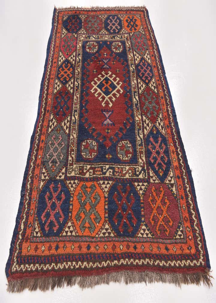 3' 9 x 5' 4 Hand Knotted Anatolian Wool Rug